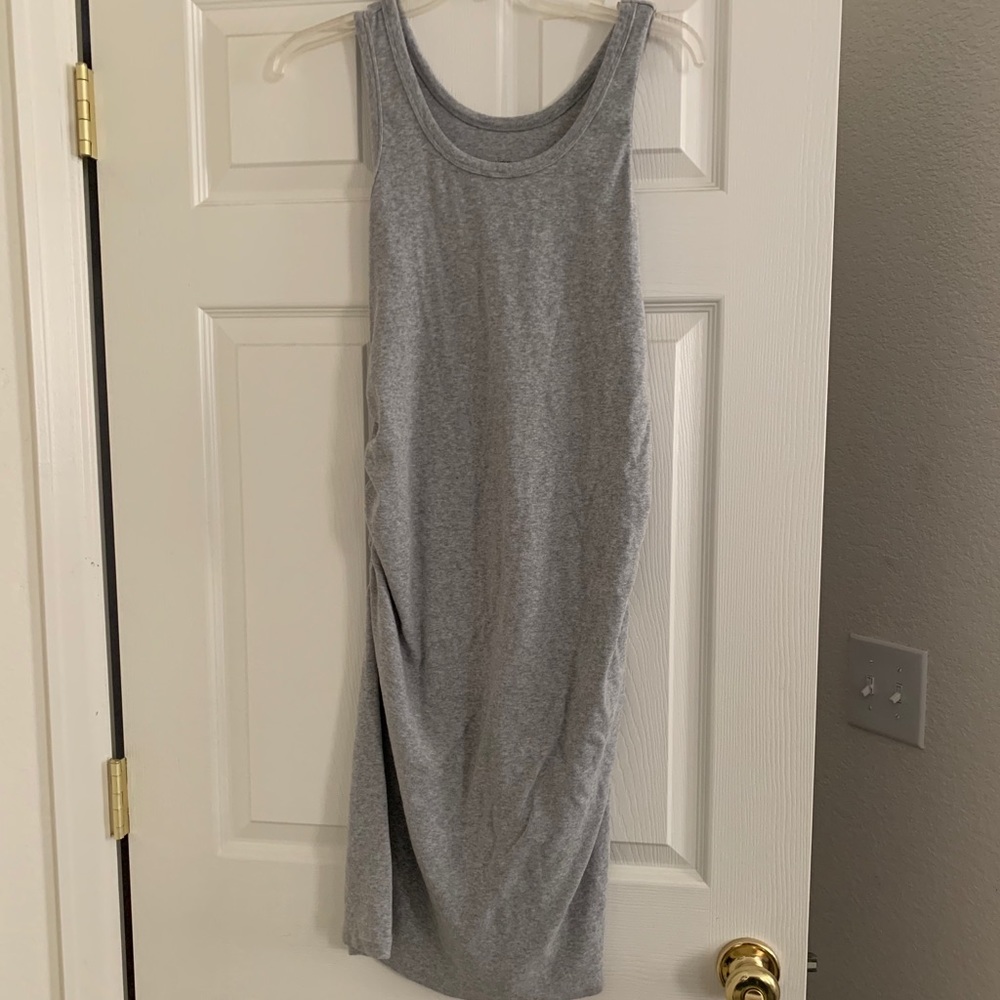 Grey Jersey Maternity dress